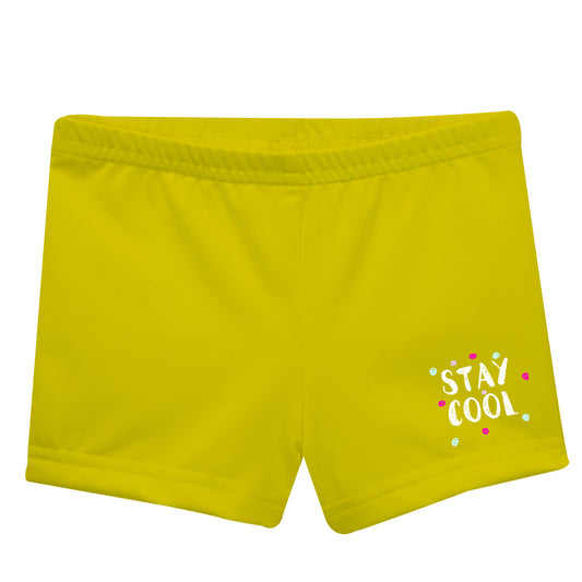 Stay Cool Yellow Shorties