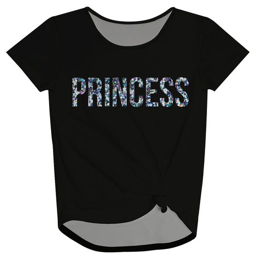 Princess Black Knot Top - Wimziy&Co.
