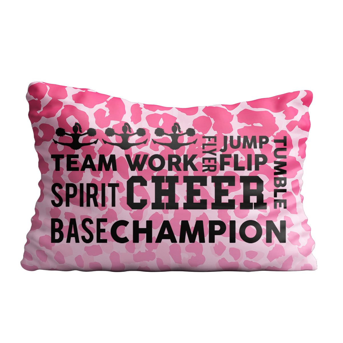 Cheer Pink Pillow Case 20 x 27""