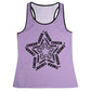 Cheer Purple Tank Top