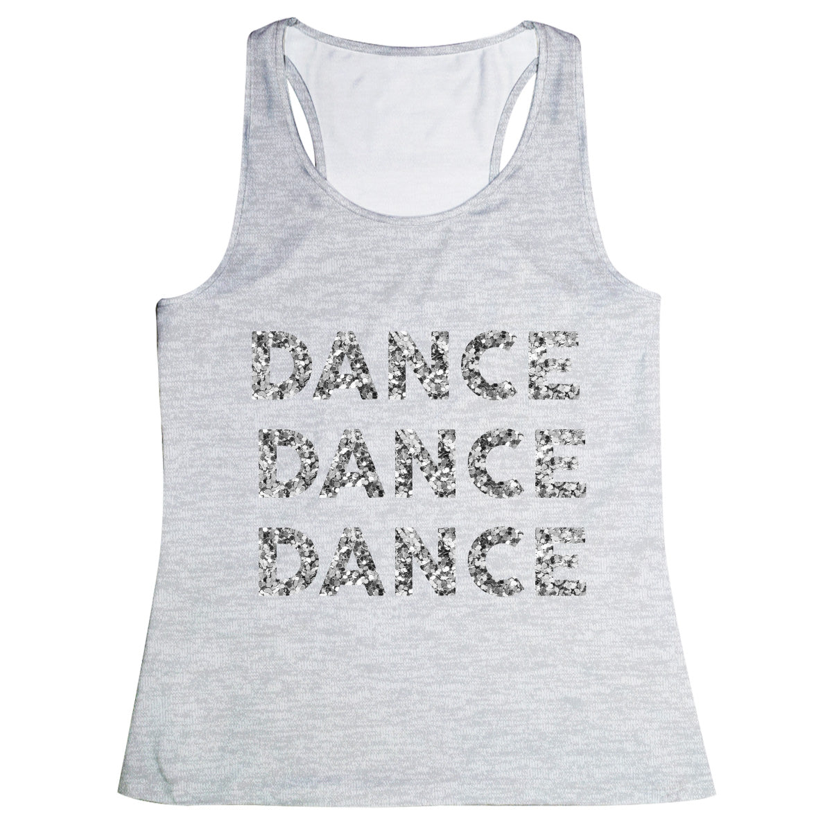 Dance Gray Denim Tank Top