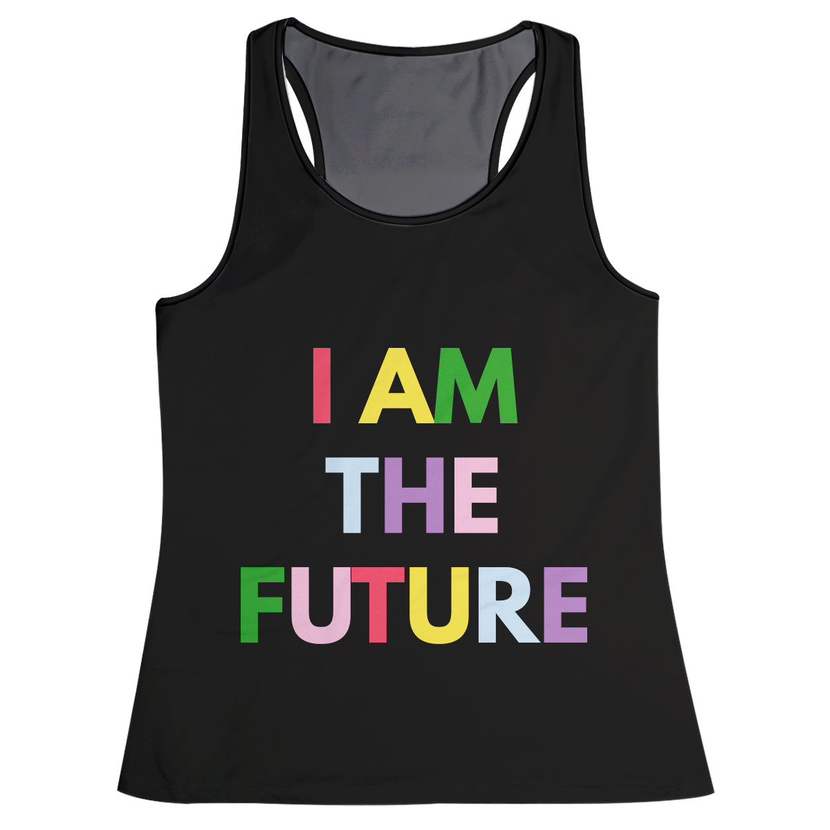 I Am The Future Black Tank Top - Wimziy&Co.