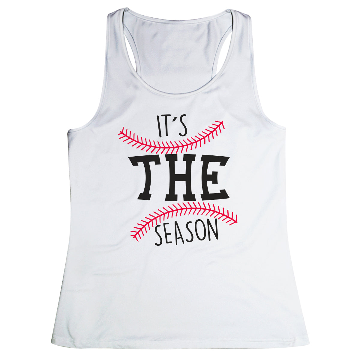 It´s The Season White Tank Top