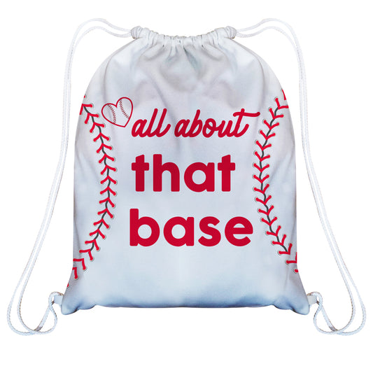 All About That Base White Bag 14 x 19""