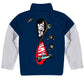 Awesome Personalized Name Navy Heavy Weight Performance 4-Way Stretch 1/4 Zip Pullover - Wimziy&Co.