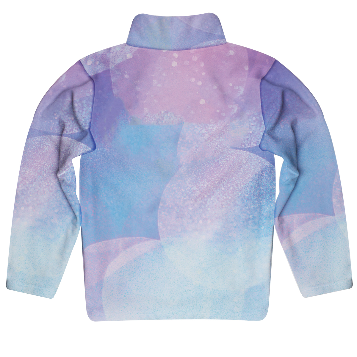 Unicorn Personalized Name Purple and Blue Weight 1/4 Zip Pullover - Wimziy&Co.