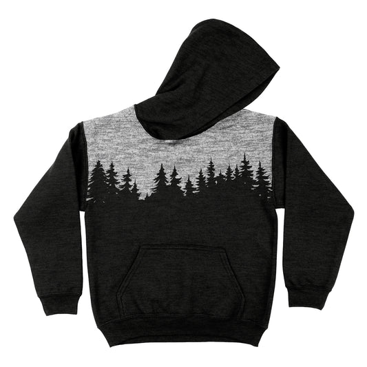 Adventure Black Fleece Long Sleeve Hoodie
