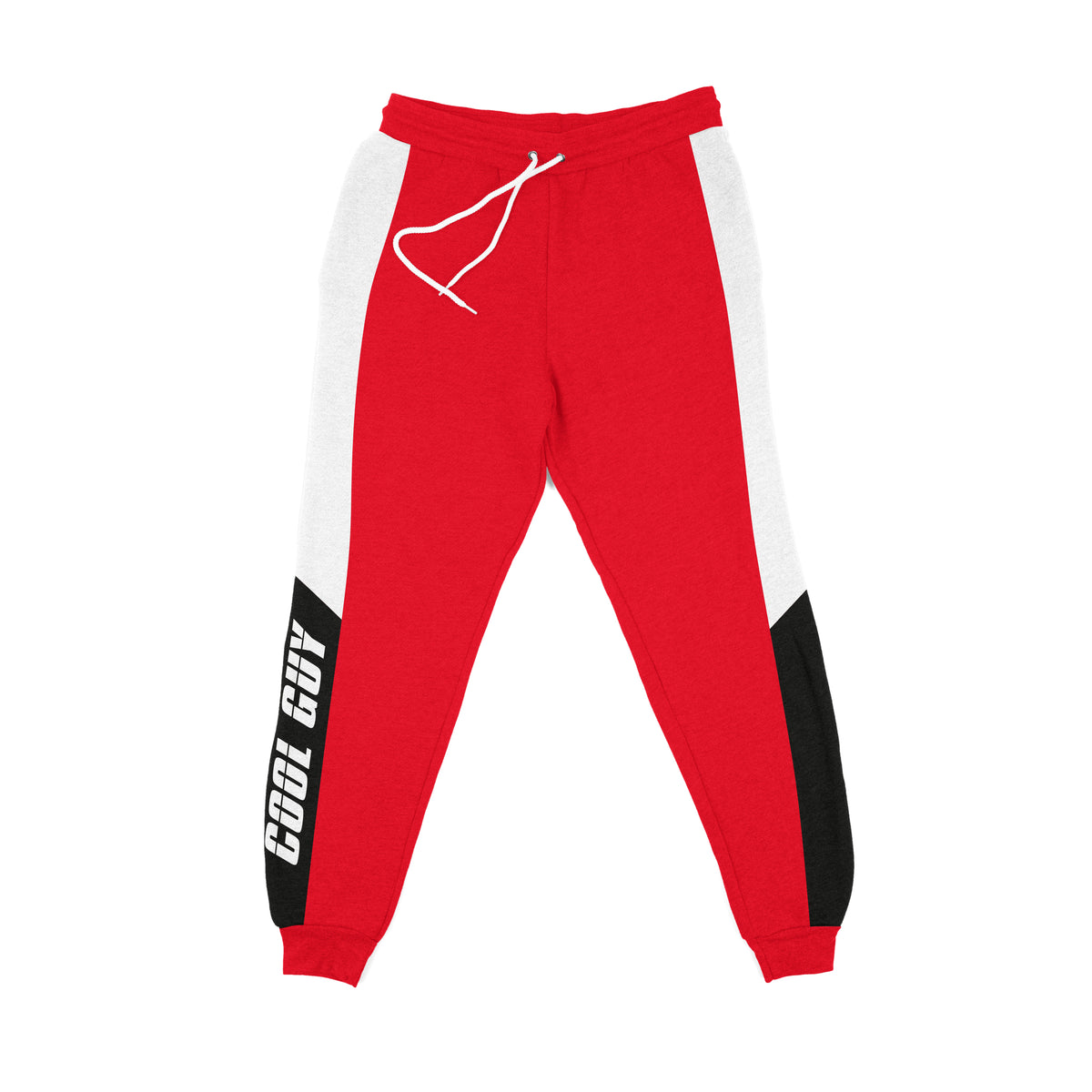 Cool Guy Red White and Black Jogger