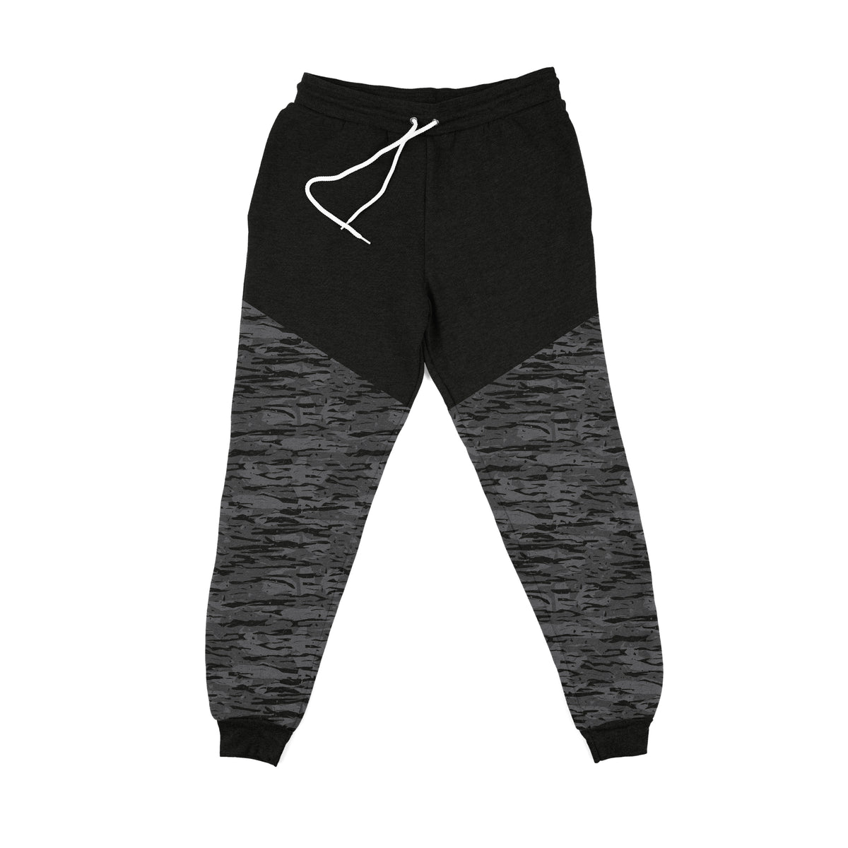 Camo Gray and Black Jogger