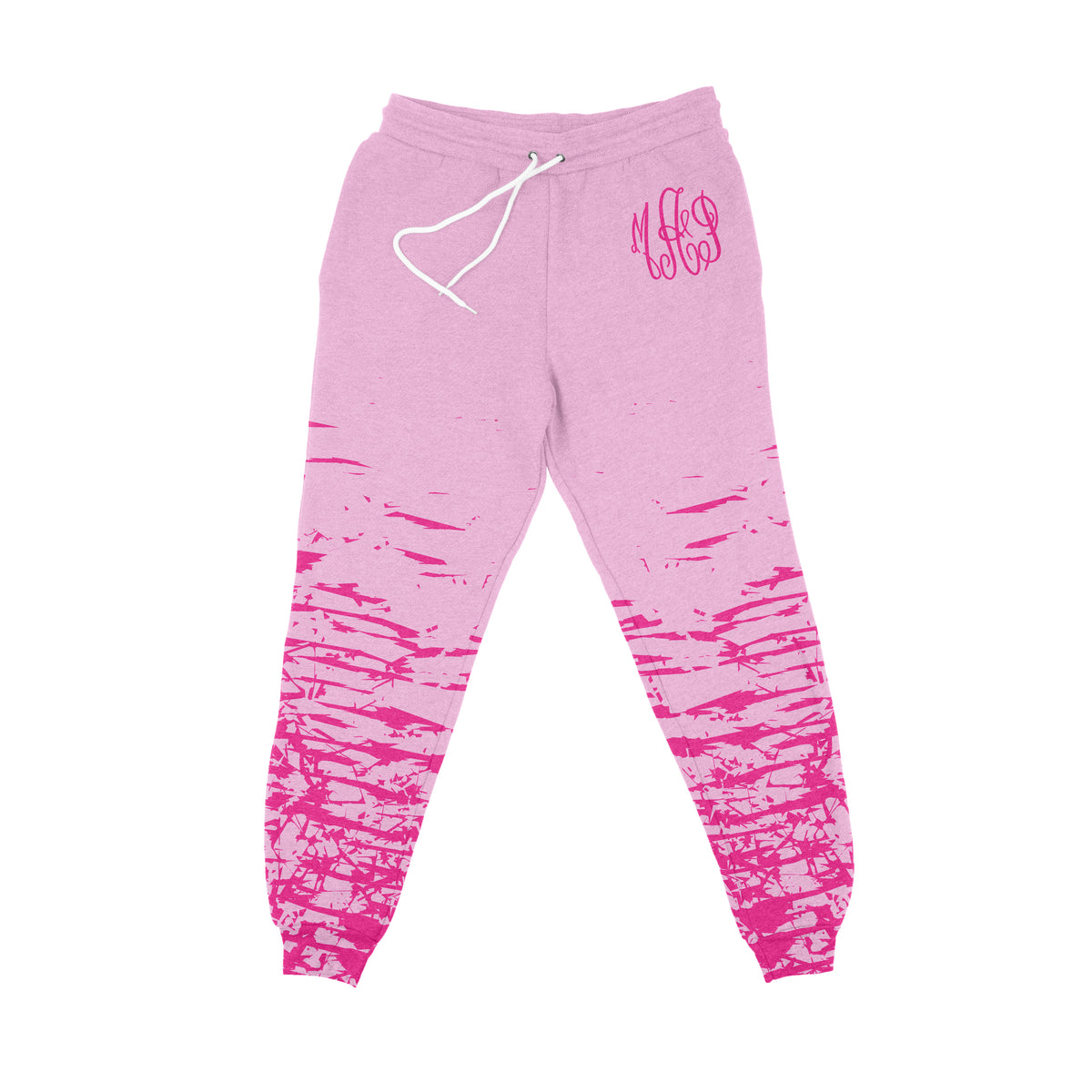 Personalized Monogram Pink Jogger