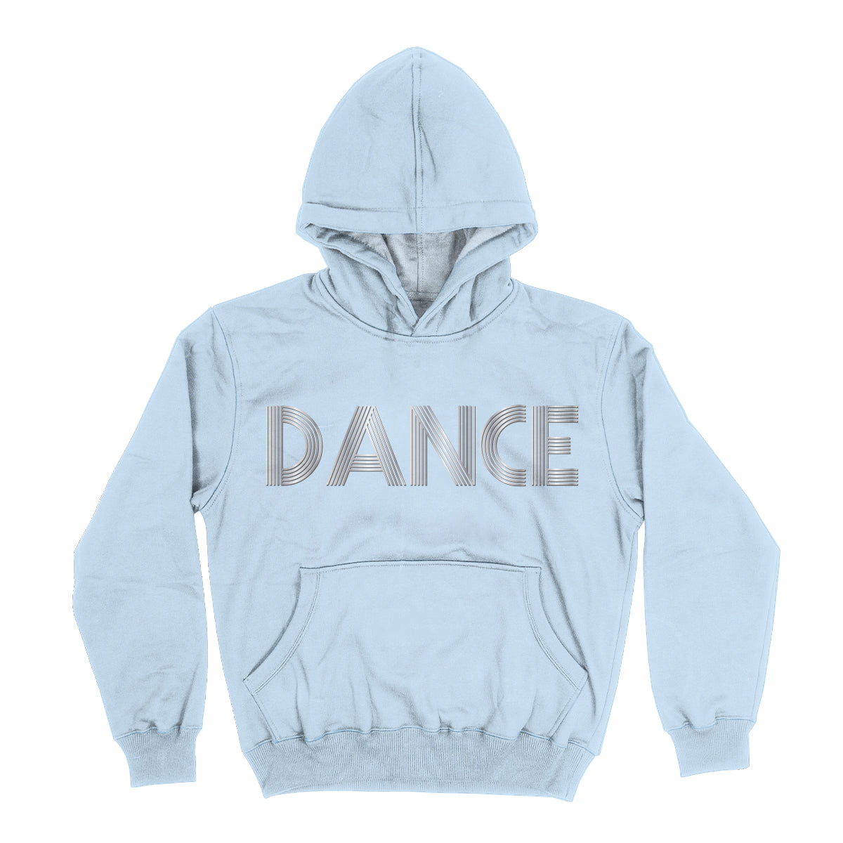 Dance Light Blue Heavy Weight Performance 4-way Stretch Hoodie