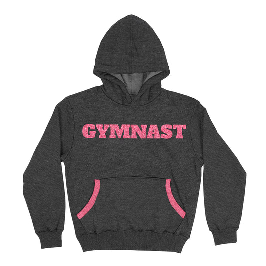 Gymnast Gray Heavy Weight Performance 4-way Stretch Hoodie
