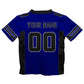 Personalized Name and Number Pink and Black Fashion Football T-Shirt - Wimziy&Co.