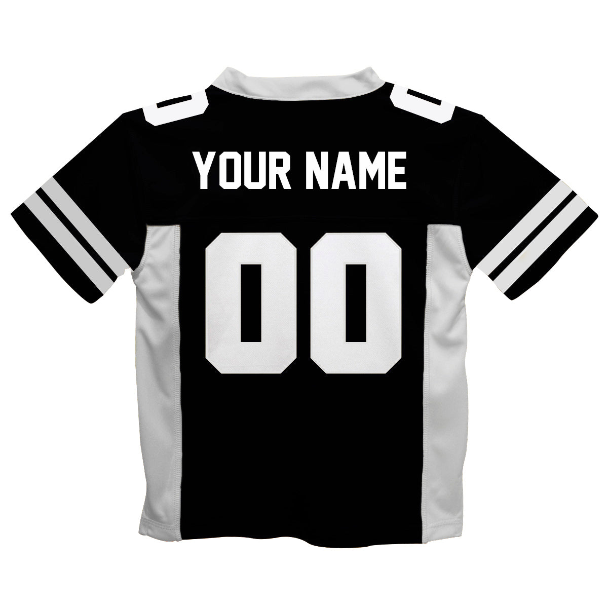 Personalized Name and Number Gold and White Fashion Football T-Shirt - Wimziy&Co.