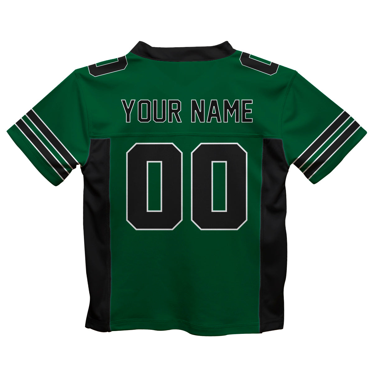 Personalized Name and Number Blue and Red Fashion Football T-Shirt - Wimziy&Co.