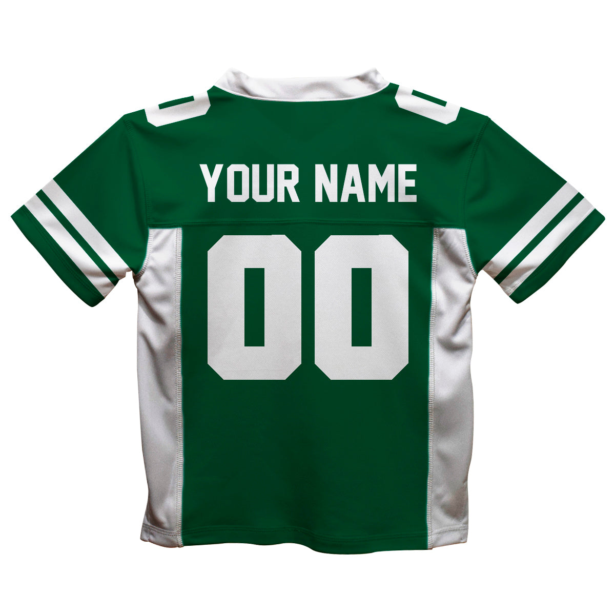 Personalized Name and Number Gold and White Fashion Football T-Shirt - Wimziy&Co.
