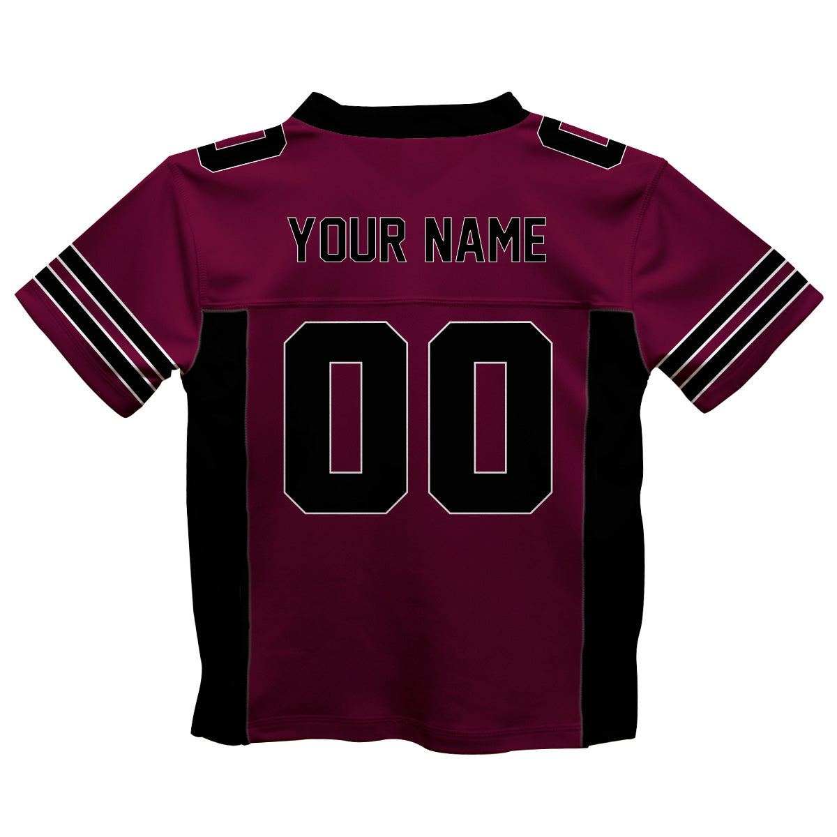 Personalized Name and Number Purple and Yellow Fashion Football T-Shirt - Wimziy&Co.