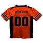 Personalized Name and Number Blue and Black Fashion Football T-Shirt - Wimziy&Co.