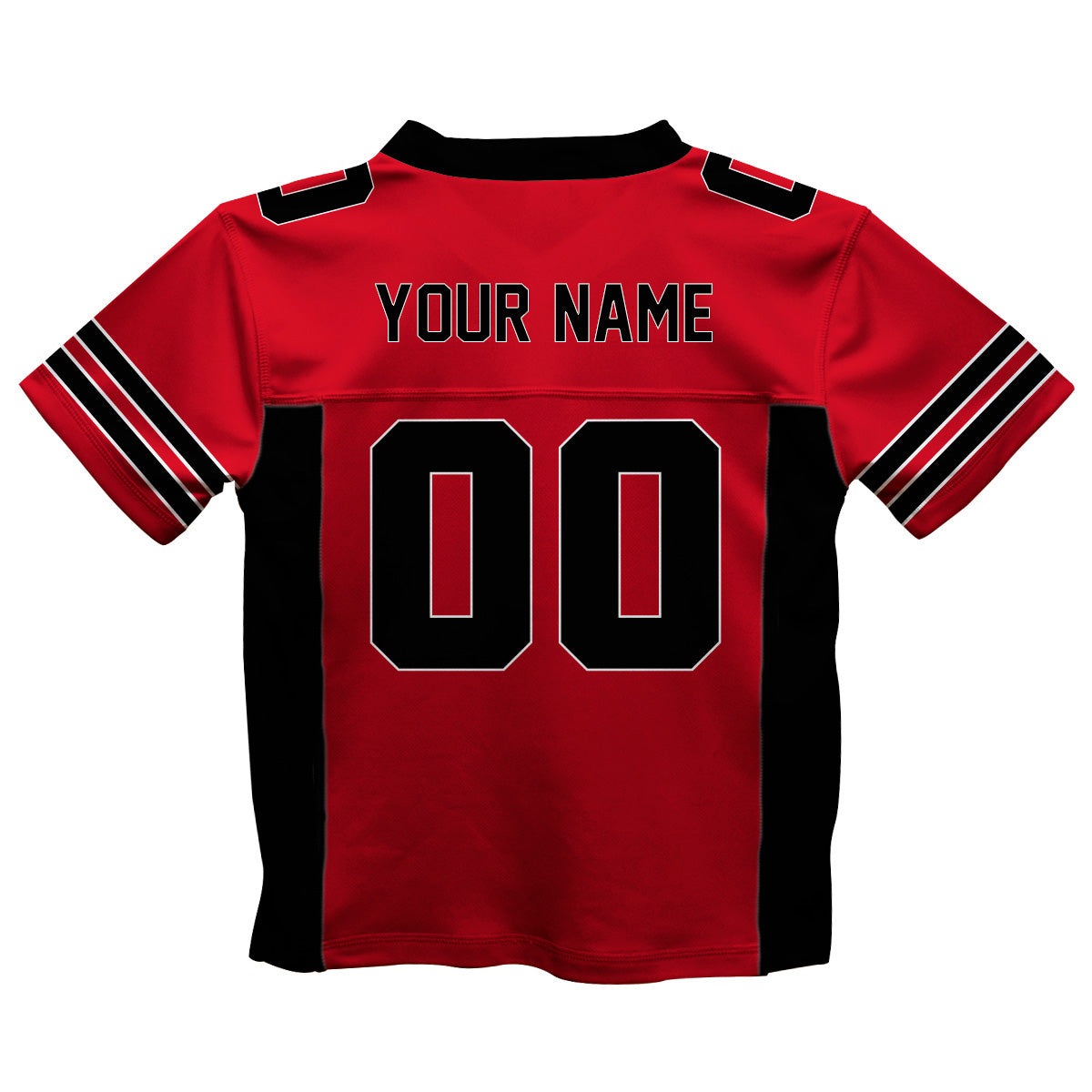 Personalized Name and Number Kelly Green and Black Fashion Football T-Shirt V2 - Wimziy&Co.