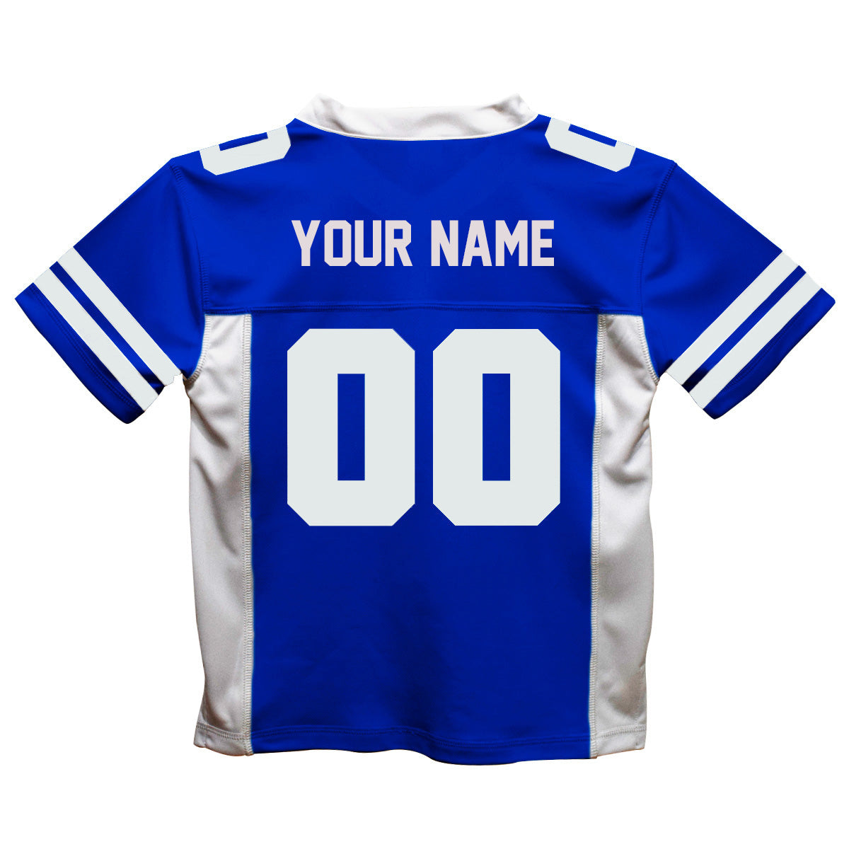 Personalized Name and Number Gold and White Fashion Football T-Shirt - Wimziy&Co.