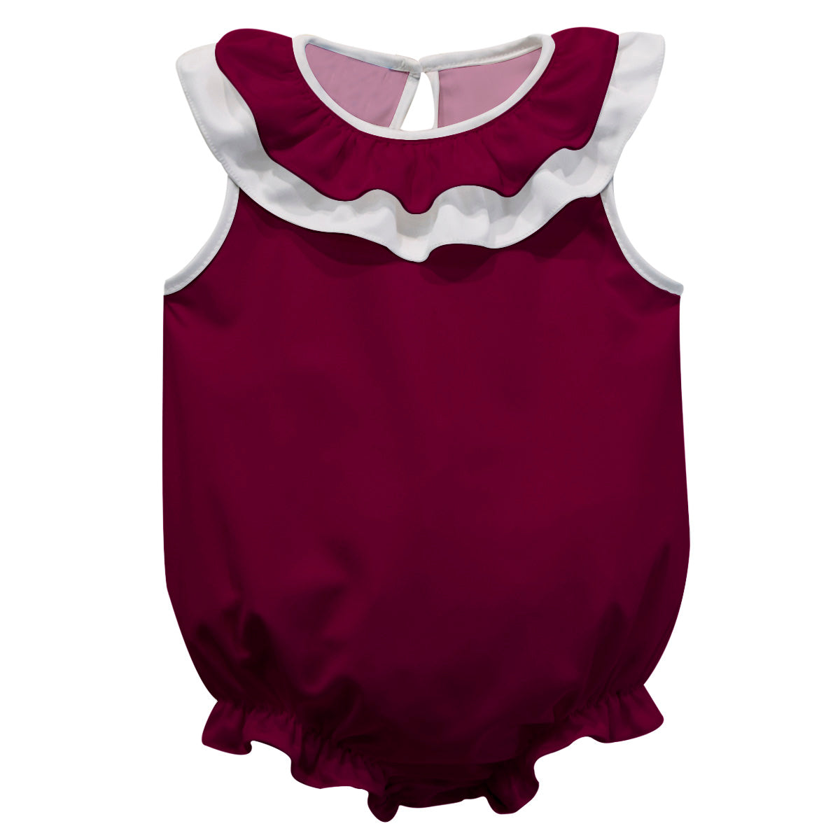 South Carolina Gamecocks Black Sleeveless Ruffle Onesie Logo Bodysuit