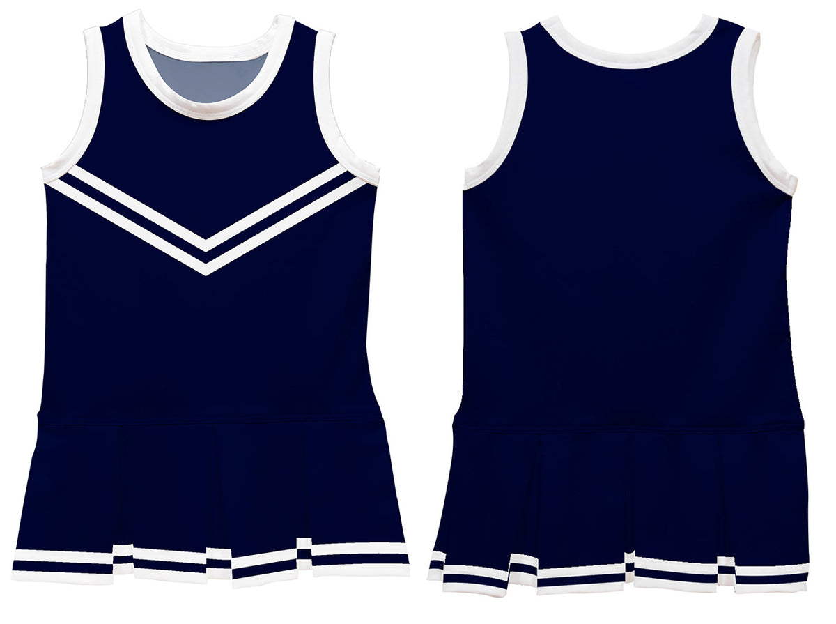Red & White Sleeveless Cheerleader Dress - Wimziy&Co.