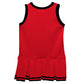 Green Black Sleeveless Cheerleader Dress - Wimziy&Co.