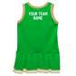 Purple White Sleeveless Girl Cheerleader Dress V2 - Wimziy&Co.