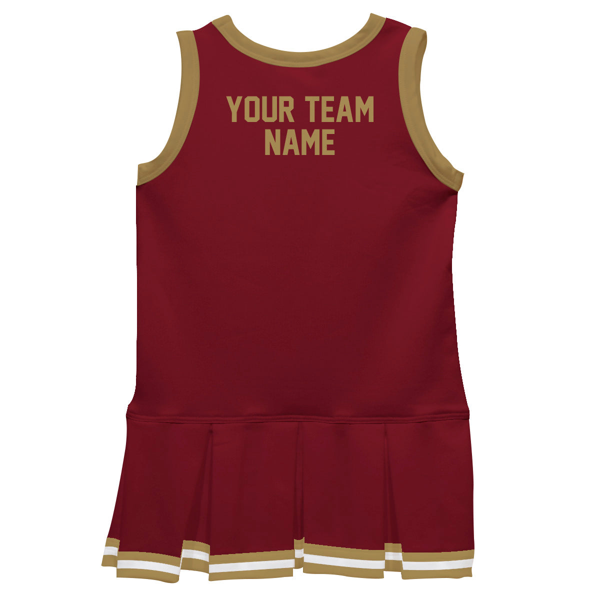 Red Gray Sleeveless Girl Cheerleader Dress - Wimziy&Co.