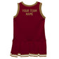Purple White Sleeveless Girl Cheerleader Dress V2 - Wimziy&Co.