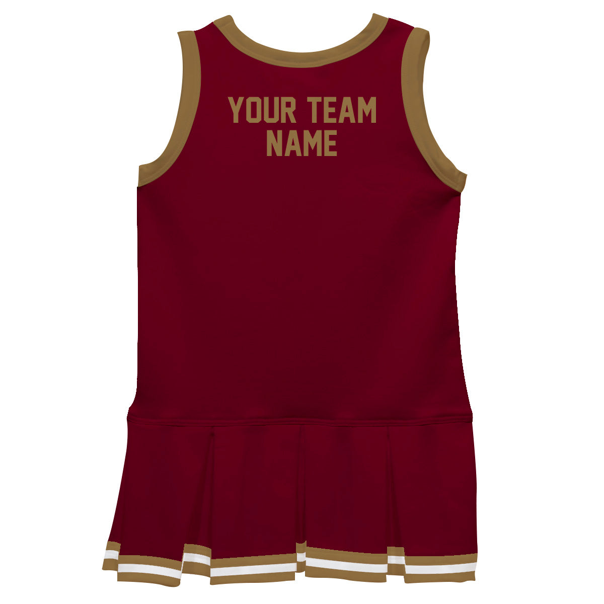Red Gray Sleeveless Girl Cheerleader Dress - Wimziy&Co.