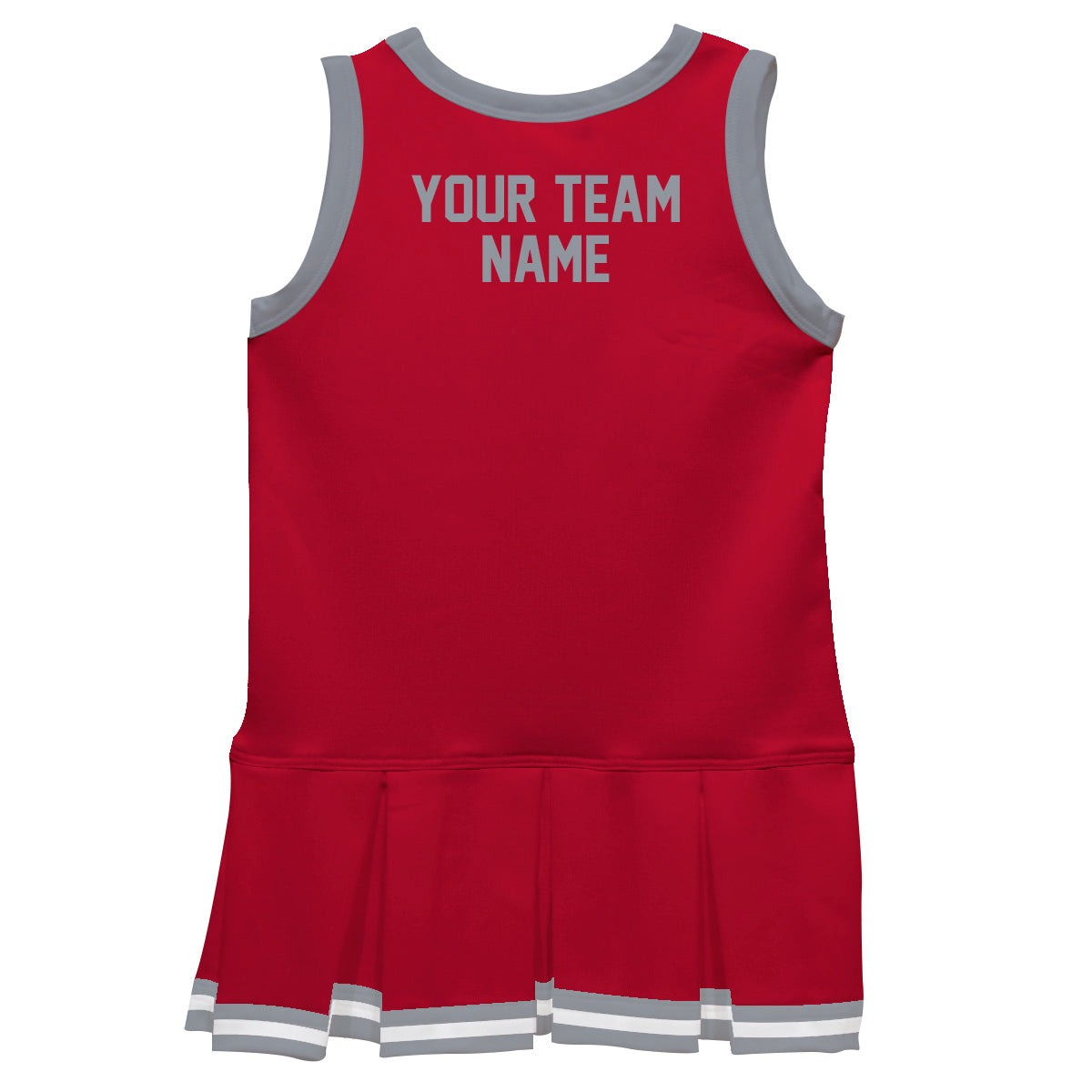 Royal Orange Sleeveless Girl Cheerleader Dress - Wimziy&Co.
