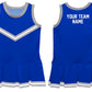 Royal Gray Sleeveless Girl Cheerleader Dress - Wimziy&Co.
