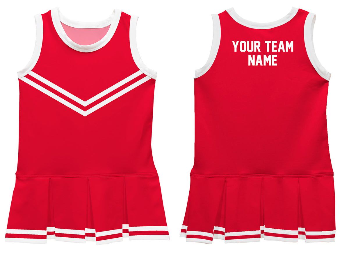 Green White Sleeveless Cheerleader Dress - Wimziy&Co.