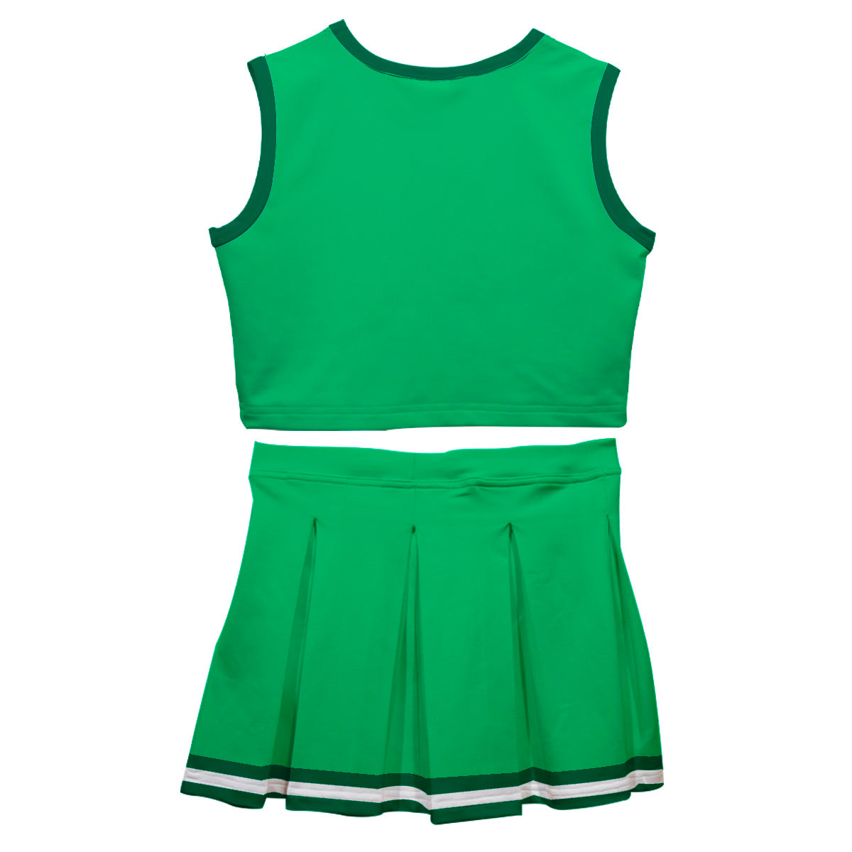 Green Sleeveless Cheerleader Set - Wimziy&Co.