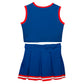 Blue Red Sleeveless Cheerleader Set - Wimziy&Co.