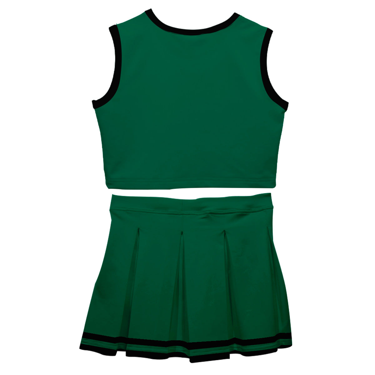 Maroon & Black Sleeveless Cheerleader Set - Wimziy&Co.