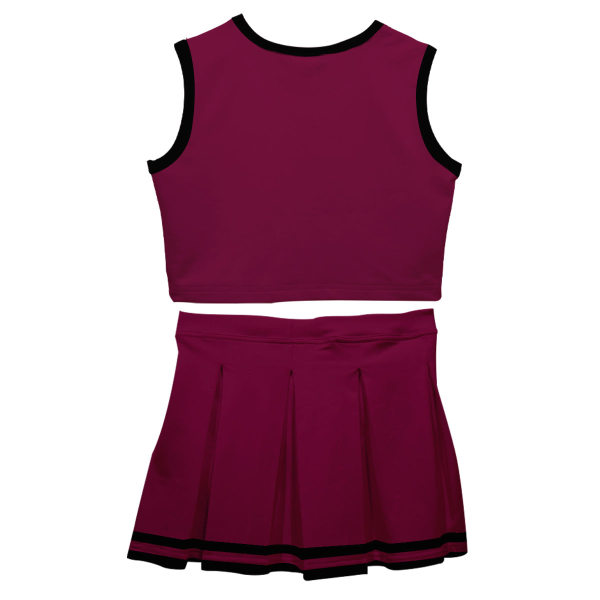 Royal  Gold & White Sleeveless Cheerleader Set - Wimziy&Co.