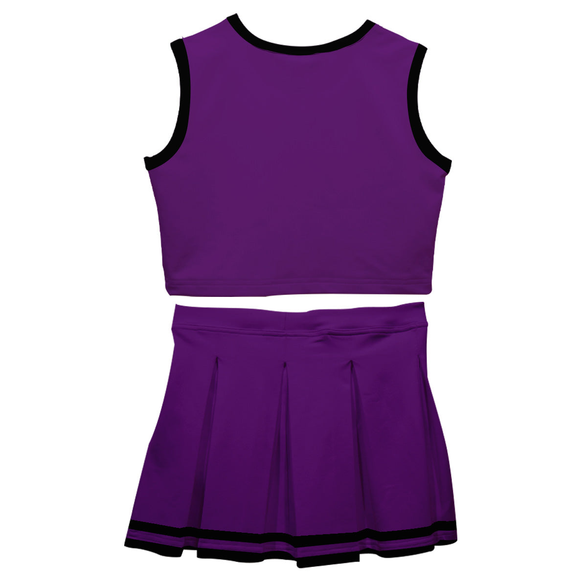 Royal  Gold & White Sleeveless Cheerleader Set - Wimziy&Co.
