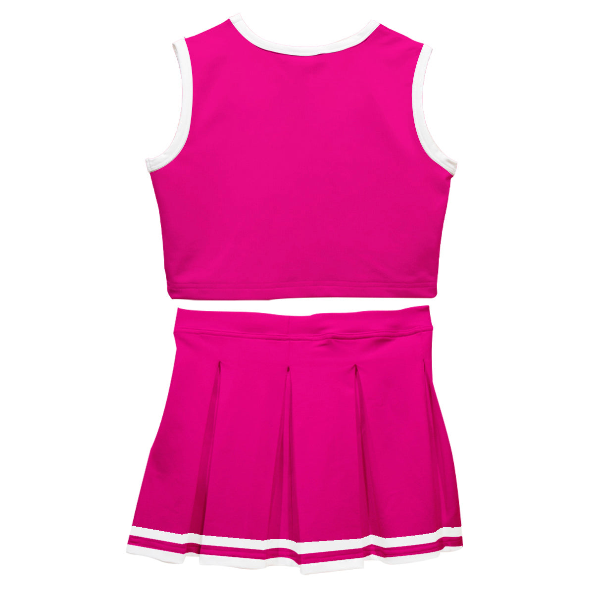 Red & White Sleeveless Cheerleader Set - Wimziy&Co.