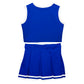 Blue & White Sleeveless Cheerleader Set - Wimziy&Co.