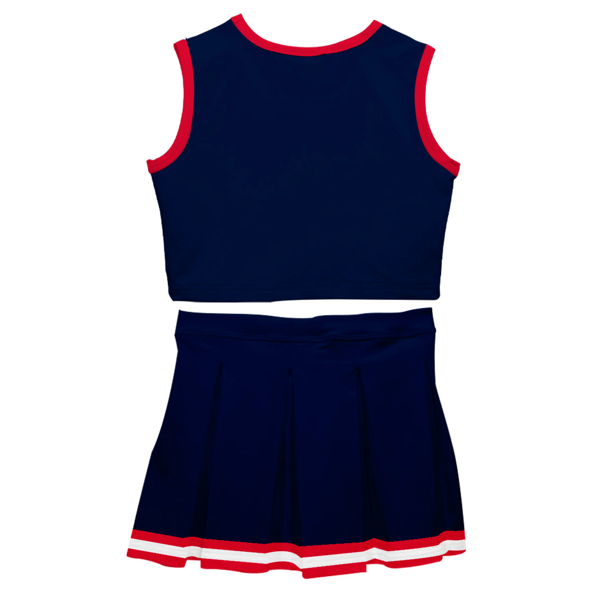 Maroon & Black Sleeveless Cheerleader Set - Wimziy&Co.