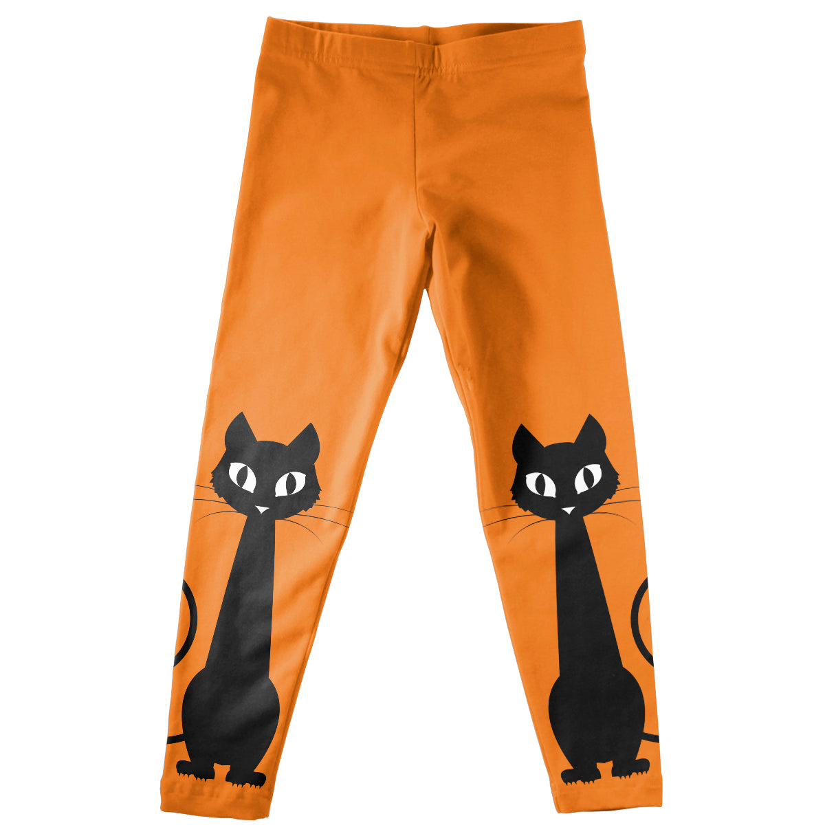 Cats Orange Leggings