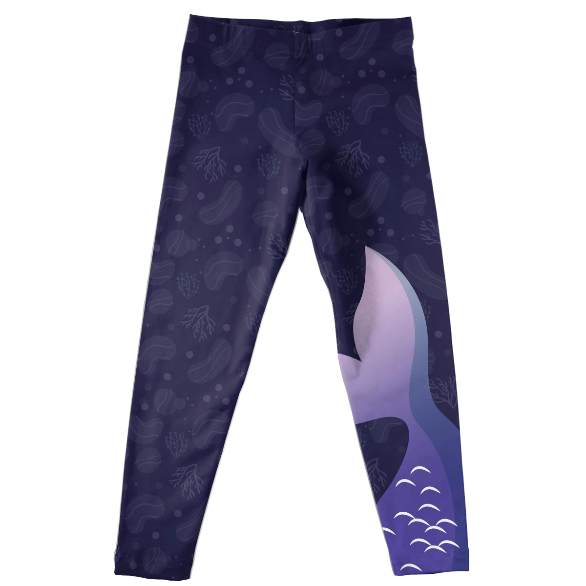 Mermaid Tail Purple Leggings