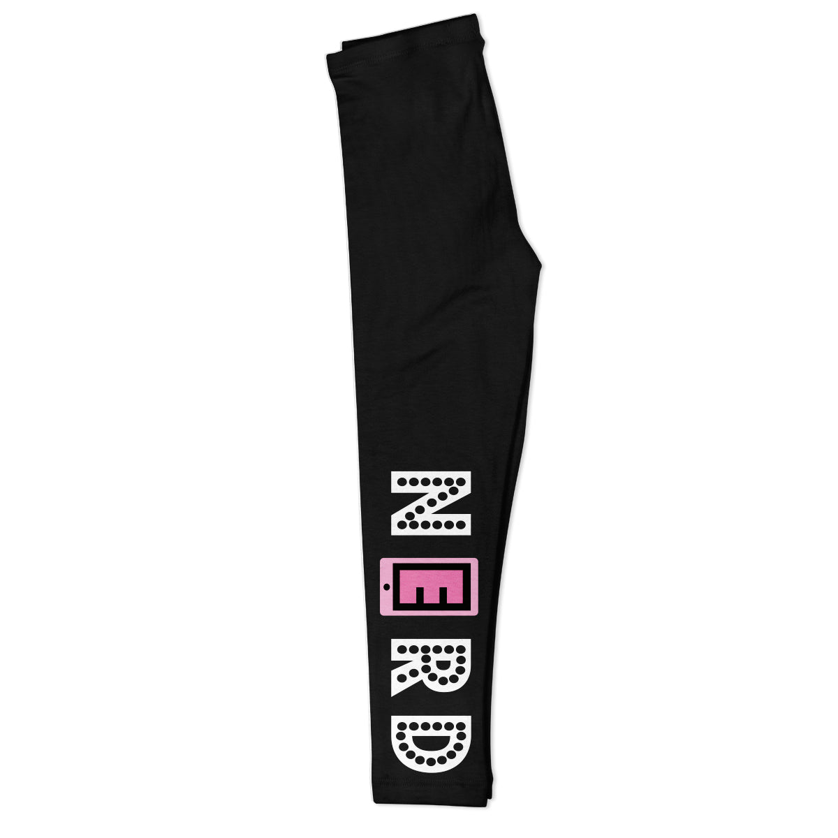 Nerd Black Leggings