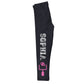 Football Ball Name Black Leggings