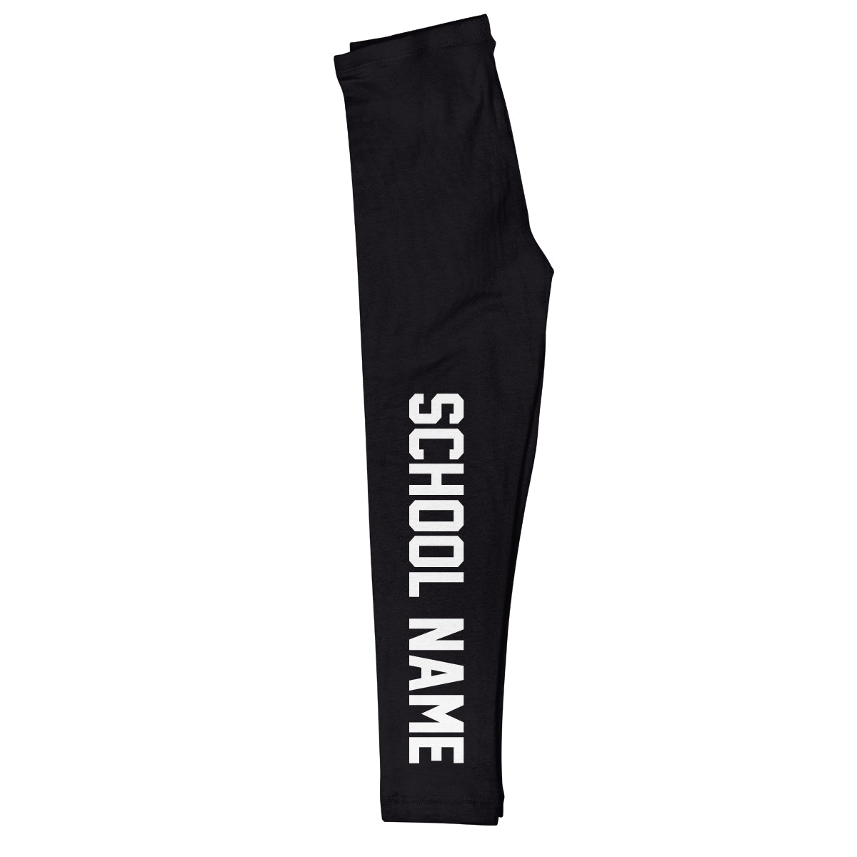 School Name Black Leggings