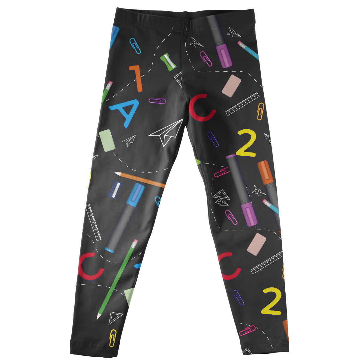 School Elements Black Leggings