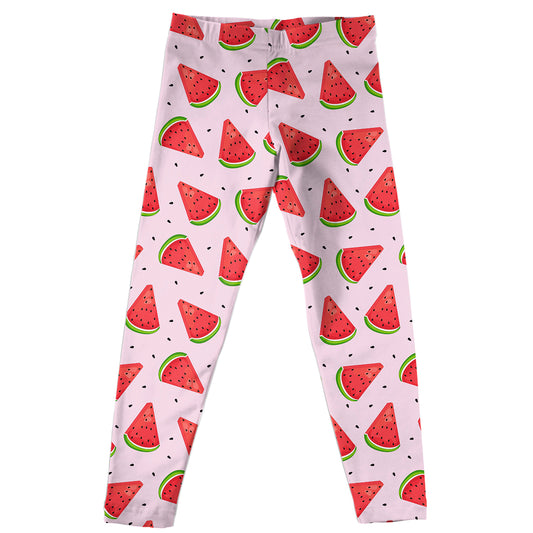 Watermelon Pink Leggings