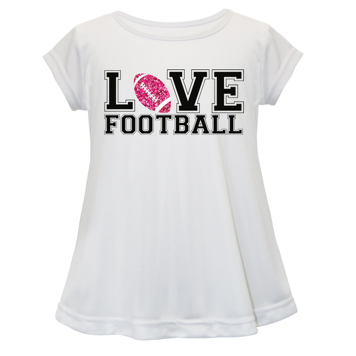 Love Football White Laurie Top